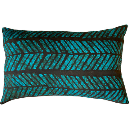 Batik and mudcloth textile home goods for modern Boho home, pillows made in Tanzania. 
